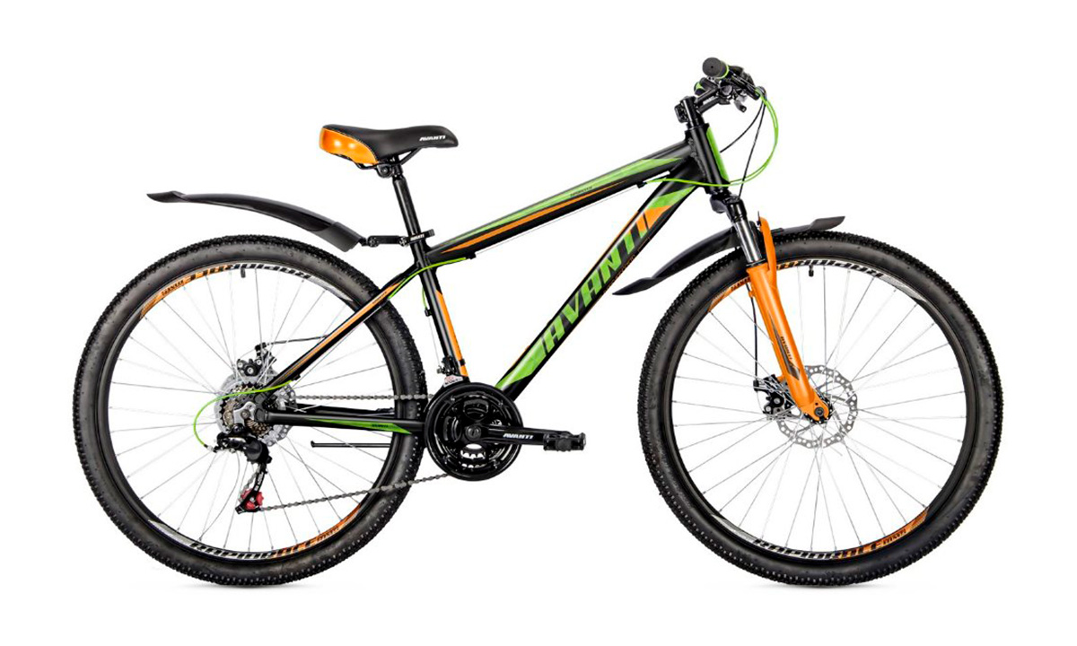 Фотографія Велосипед Avanti SPRINTER 26" (2020) 2020 Чорно-зелений 